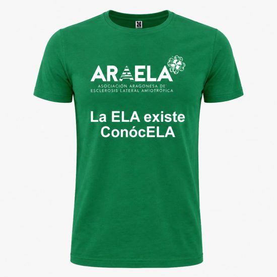 Camiseta, "La ELA existe, conócELA"