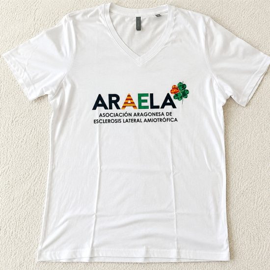 Camiseta cuello pico mujer, Araela