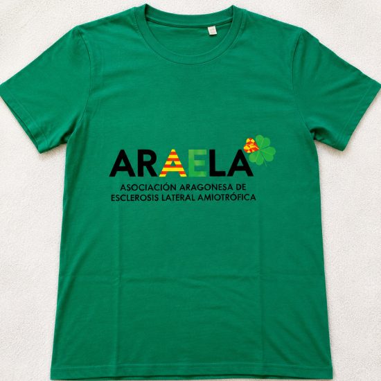 Camiseta cuello redondo unisex, Araela