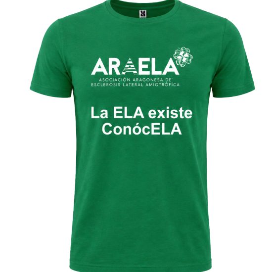 Camiseta, "La ELA existe, conócELA"
